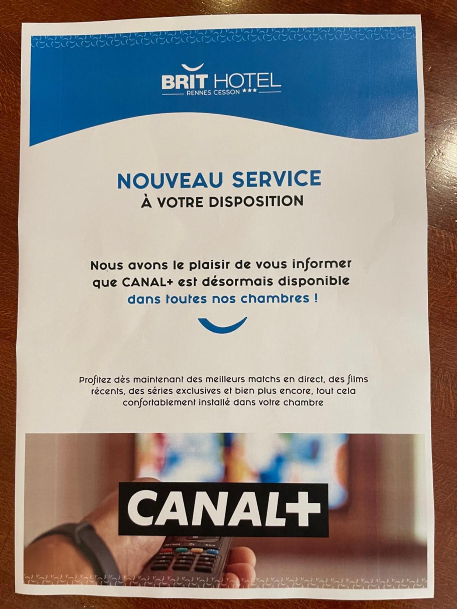 Brit Hotel Rennes Cesson 외부 사진